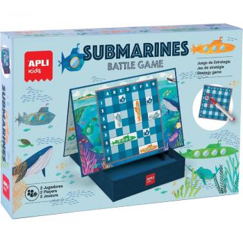 APLI Kids 19234 - Juego magnético batalla naval infantil - Hundir la flota clásico para niños a partir de 5 años