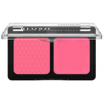 Paleta de Colorete en Crema y Polvo CATRICE Blush Affair 020 Rosa Agradable