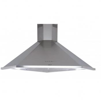 Campana Decorativa de Esquina Cata ANGOLO 100cm Inoxidable con 3 Niveles de Extracción
