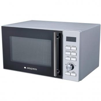 Microondas con Grill Aspes AMWC25900DGN Acero Inoxidable 900W 25L Cerámico Libre Instalación