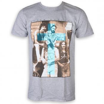 Black Sabbath Men's Metal T-Shirt - Blue Cross - ROCK OFF M