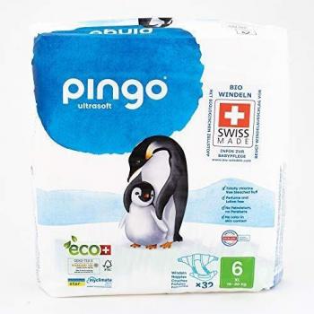 Pingo - Pañal ecológico para bebé, 15 a 30 kg, talla 6
