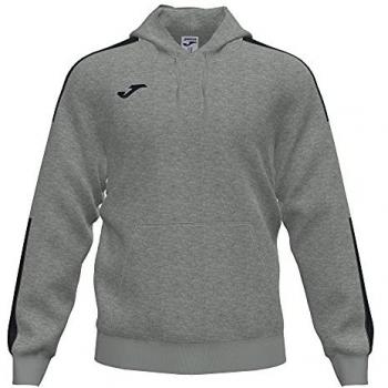 Sudadera con capucha Joma Street hombre gris melange negro