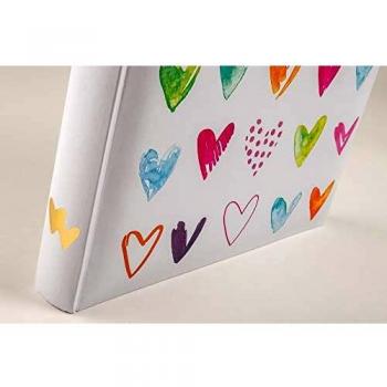 Walther Design Book of Love Álbum de Fotos, Blanco, Multicolor, 28 x 30,5 cm