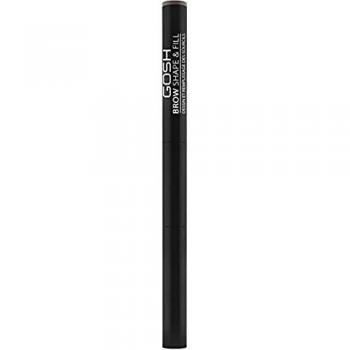 Gosh Brow Shape & Fill Dual-Ended Eyebrow Pencil Shade 002 Greybrown 0.5 g