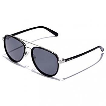 HAWKERS Eagle Gafas de sol polarizadas unisex adulto color negro y gris
