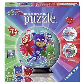 Rompecabezas 3D PJ Masks - 72 piezas Ravensburger