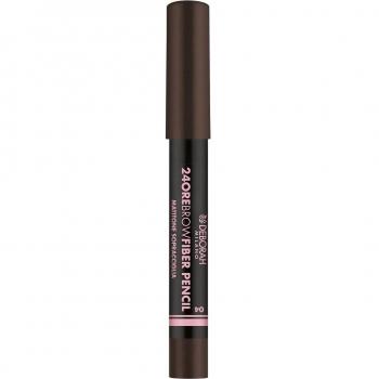 DEBORAH 24ORE BROW FIBER PENCIL 04 - Lápiz de Cejas con Fibra de larga duración