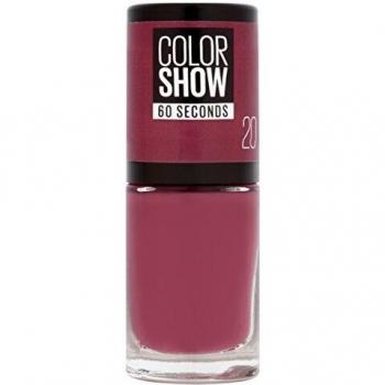 Maybelline New York Color Show, Esmalte de Uñas Secado Rápido, Tono: 020 Blush Berry
