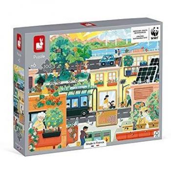 PUZZLE CIUDAD VERDE 100 PIEZAS - JANOD