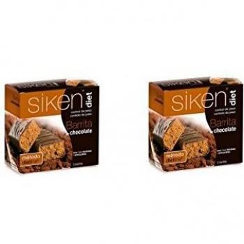 SIKEN Diet Barritas Chocolate Duplo