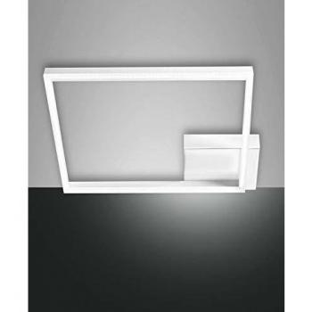 Lámpara LED de techo Bard cuadrada 39W Blanco Fabas Luz