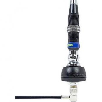 Antena CB President Iowa 102 cm, 26-28 MHz, +4 dBi, Soporte Fijo