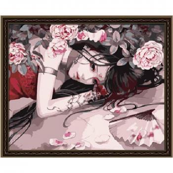 Diy oil painting, paint by number kit- Ice 16*20 inch. by Colour Talk