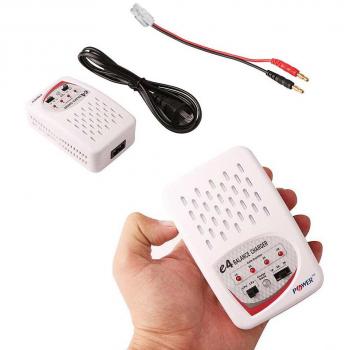 Cargador Balanceador E4AC para Baterías Li-Po 2S y 3S