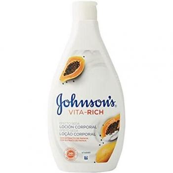 Johnson's Vita Rich Efecto Seda Papaya Body Lotion, 400 ml