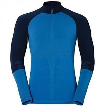 Odlo Camiseta Manga Larga Evolution Azul L