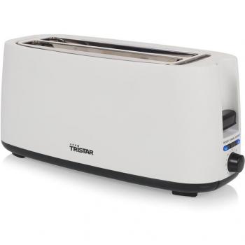 Tristar BR-1057 Tostador de 2 Ranuras para Rebanadas Largas 1400W Blanco