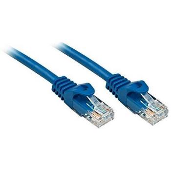 Lindy Cat6 U/UTP Unshielded Network Cable RJ45 0.3m Blue