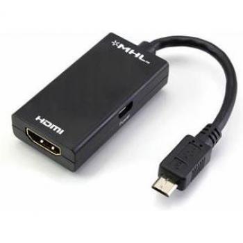 Adaptador MHL Micro USB a HDMI para Smartphone y Tablet (HDTV)