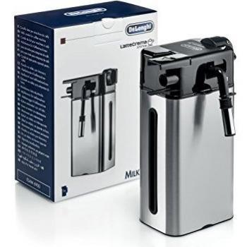 Jarra de Leche DeLonghi DLSC008 para Cafeteras ESAM6900 y PrimaDonna, Color Plateado