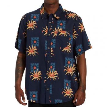 Camisa de hombre Billabong Sundays con estampado tropical