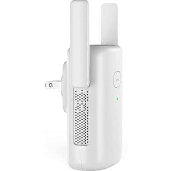 1200 Mbps Repetidor WiFi inalámbrico Utilizado para Ampliar la Cobertura de la Red, admite WiFi Extensor de Red de 2,4 GHz y 5 GHz, WPS / Ap / Blanco