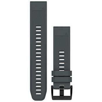 Garmin Pulsera Fenix 5 QF22 SILIC GPS Acampada y Senderismo, Adultos Unisex, Azul