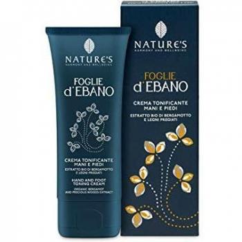 Crema tonificante para manos y pies Ebony Leaves 75 ml - Nature's