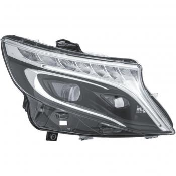Faro principal delantero HELLA 1EX 011 284-361, Derecha