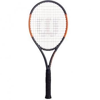 WILSON Burn 100 LS TNS FRM W/O CVR negro/naranja - 1