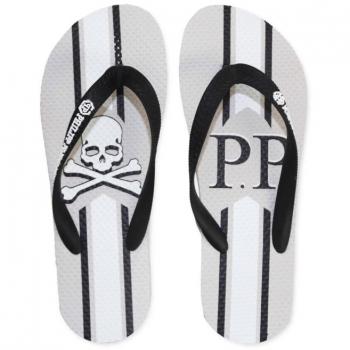 Philipp Plein Gray Polyethylene Sandal - EU36.5/US6.5