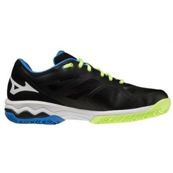 Mizuno Wave Exceed Light Clay Court Zapatillas de Tenis Hombre Negro Verde 61GC2220 40.5 EU