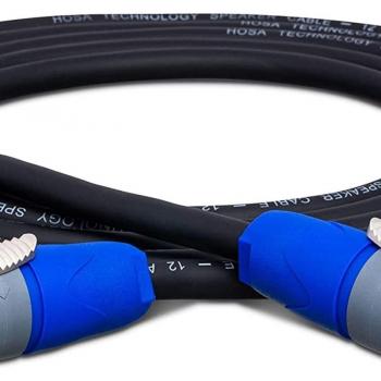 Hosa 20' Speakon to Speakon Speaker Cable 12 AWG