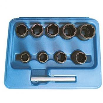 JBM - Set de vasos para extracción de tuercas/tornillos de seguridad 3/8 (modelo 51998)