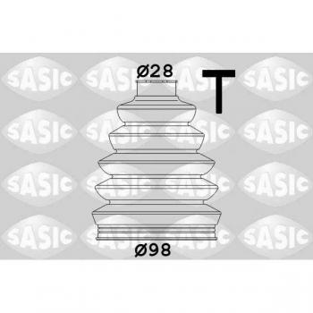 Fuelle de árbol de transmisión SASIC 1906028, incluye características como resistencia al desgaste, fácil instalación, material de alta calidad y compatibilidad con diversos modelos de vehículos