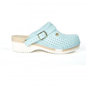 CALZURO - Zuecos para mujer azul Size: 43