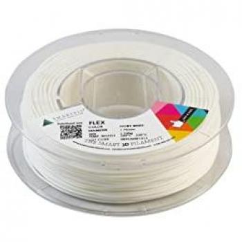 Filamento Flexible Smartfil 1,75mm 330gr Ivory White Shore 93A