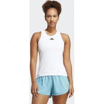 Adidas Club Camiseta de Tirantes para Mujer, Color Blanco, Talla XL