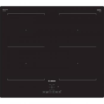Piano Cottura a Induzione Bosch Serie 4 PVQ611BB6E, 60 cm, 4 Zonas, CombiZone, TouchSelect, PowerBoost, Color Negro