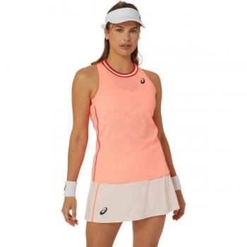 Asics Women Match Actibreeze Tank Top - Coral