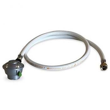Kit de manguera flexible de gas 1.5 m con regulador Quick-on Ø27mm - Propano 37mbar 1.5kg/h