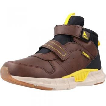 Zapatillas de marcha para Niño Pablosky NASA Marrones con Cierre Adherente Modelo N10690p