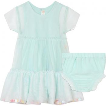 Conjunto de bebé niña Billieblush de vestido y bloomer de tul U20034