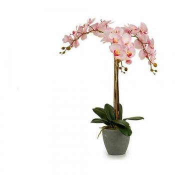 Planta Decorativa Orquídea de Plástico - 2 Unidades (29 x 78 x 35 cm)