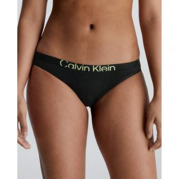 Braga clásica Calvin Klein Classic Big Logo negra y amarilla - Talla L