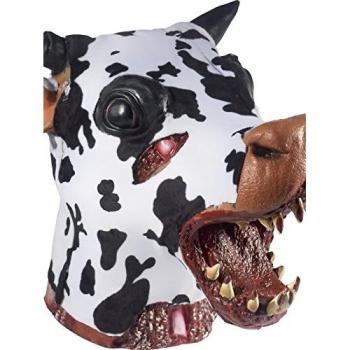 Smiffys Cabeza Cortada Deluxe de Daisy la Vaca, Negro y Blanco, 36 cm x 32 cm x 30 cm/14