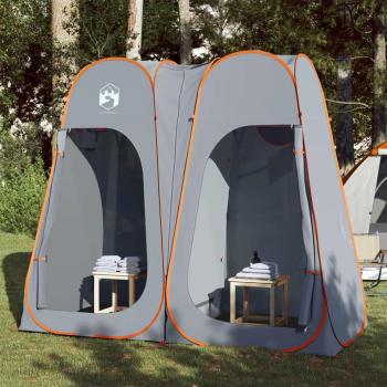 Pop-Up Waterproof Privacy Tent in Grey and Orange
