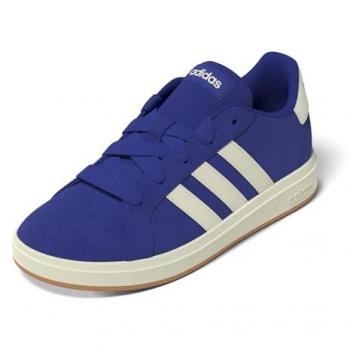 Zapatillas Adidas Grand Court 00s Azul Semi Brillante/Blanco para Niños - Talla 38