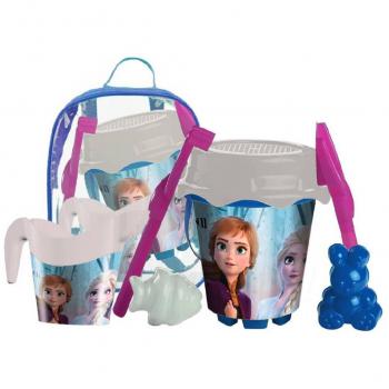 Frozen - Mochila Cubo Castillo Azul